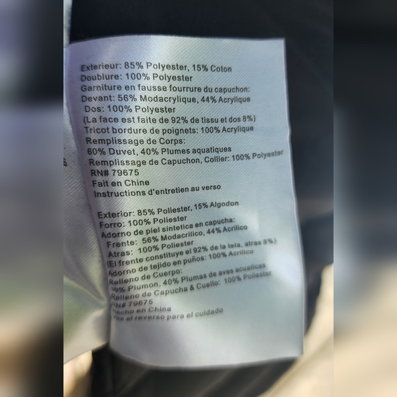 Michael Kors long faux fur hooded jaket - Picture 2 of 10